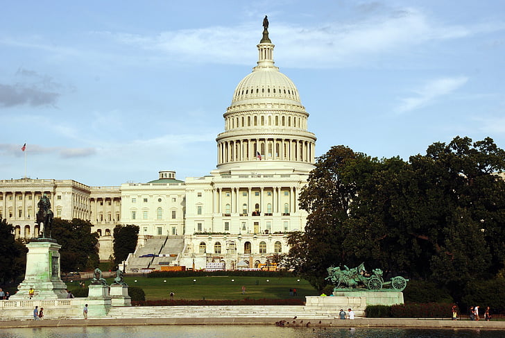 Spojené státy americké, Washington, Federální parlament, Architektura, Památník, vláda, budova kapitolu