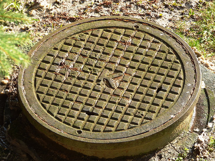 channel, sewage, outflow, grate, sewerage, water