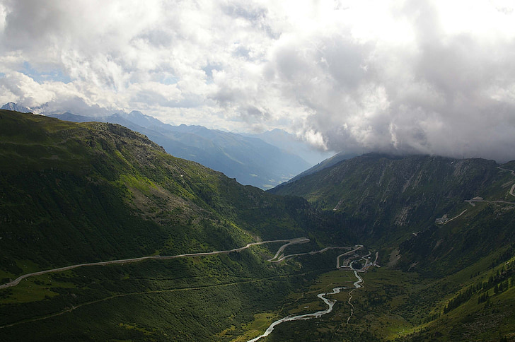 naturen, Mountain, Alperna, bergslandskap