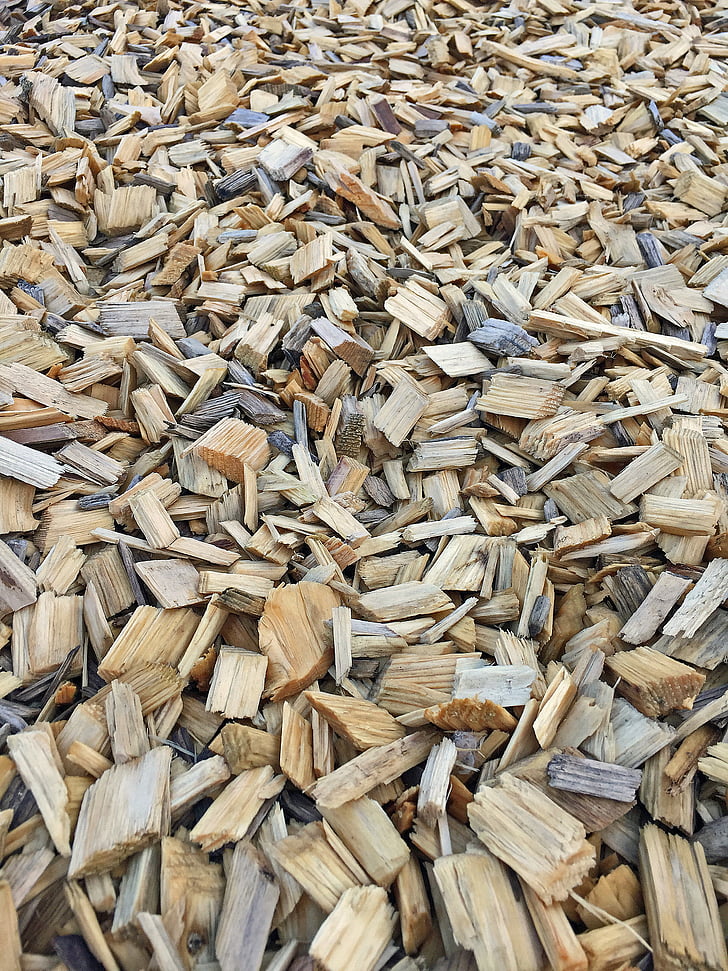 bark mulch, background, wood pieces, texture, wood, ground