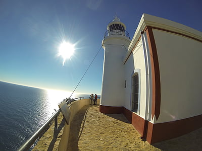 Lighthouse, havet, Hjælp, Ocean, rejse, lys, navigation