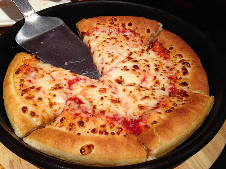 bánh pizza, đói, thực phẩm, ngon, ăn trưa, pho mát, Slice