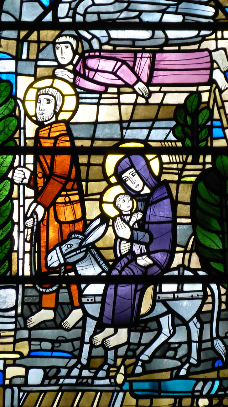 finestra, finestra de l'església, l'església, vidrieres, Vitrall, Art, Bíblia