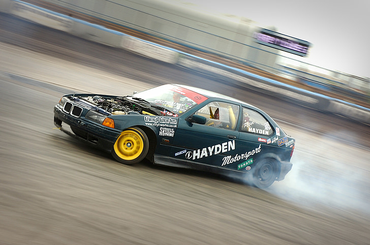 Peter hayden, BMW, Drift, auton, nopeus, Motion, ajoneuvon