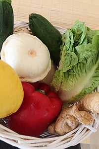 grønnsaker, sunn, mat, diett, sunn mat, frisk, grønn