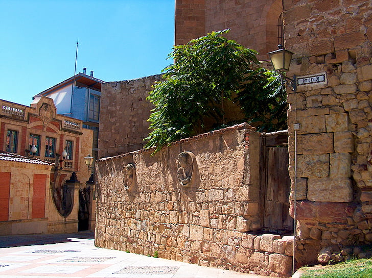 carril, Espanya, carrer estret, Salamanca, Pierre, arquitectura, carrer