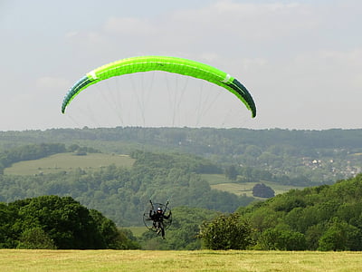 paramotor, paragliding, let, Šport, lietať