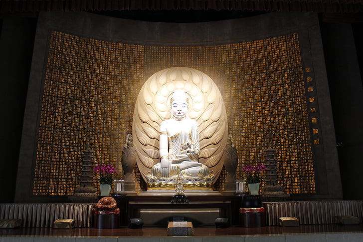 Buddhastatuer, buddhisme, tathagata, fo guang shan