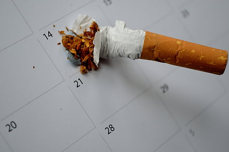 vaše, Stop, Datum, rozhodnutí, život, cigareta, kouření