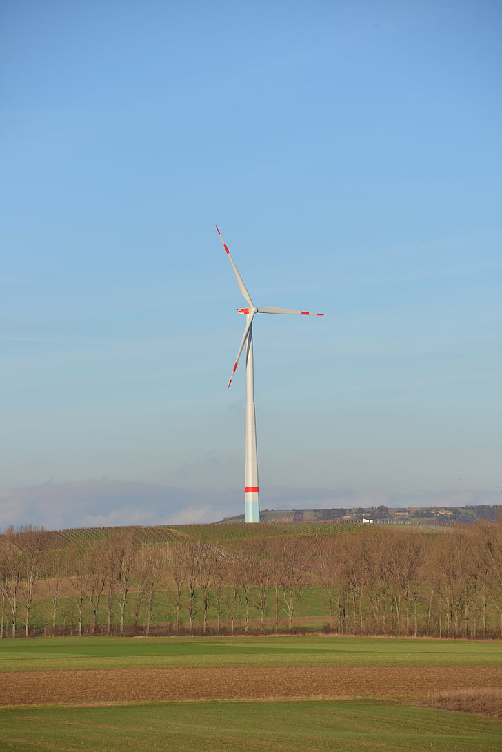 Вертушка, енергія, Еко енергії, енергії вітру, небо, синій, Технологія та навколишнє середовище
