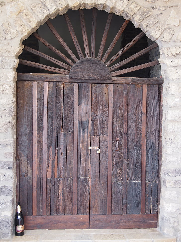 old, wood, door, retro, antique, wooden, ancient