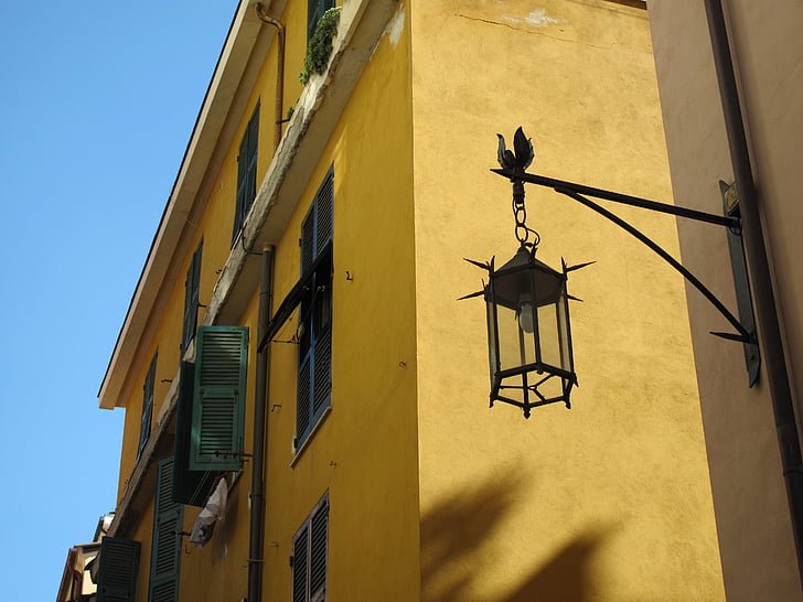 Italia, Liguria, Casa, Lampada