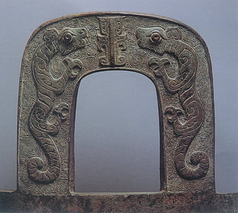 na china antiga, bronze, Tigre