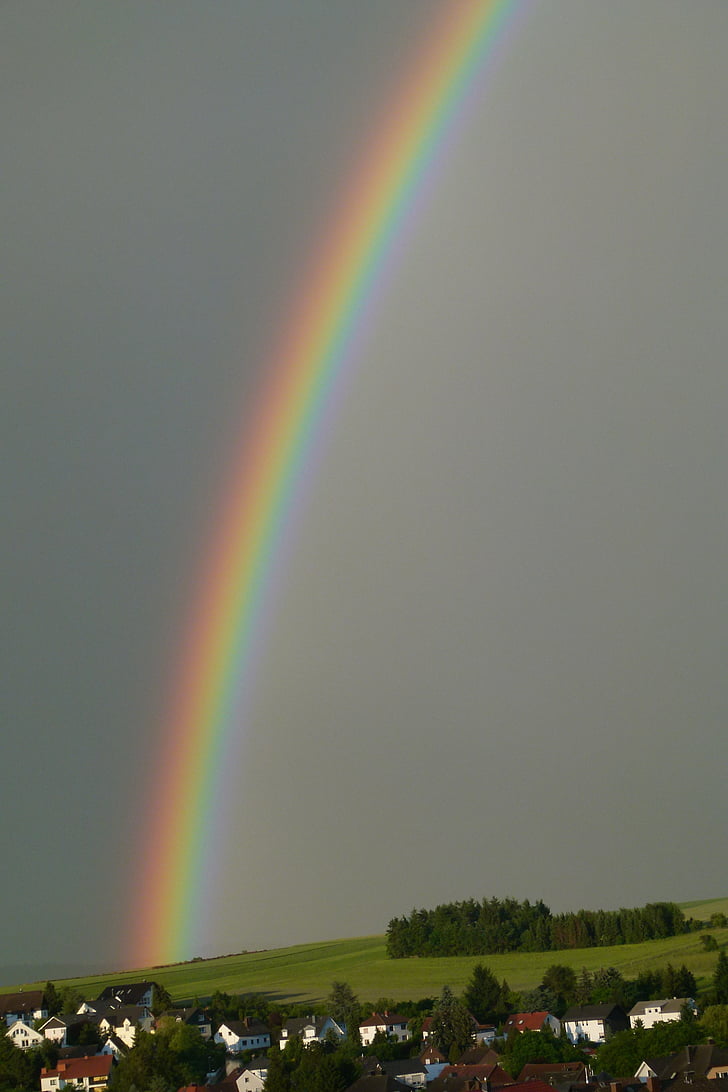 rainbow, spectrum, farbenspiel, weather phenomenon, natural phenomenon