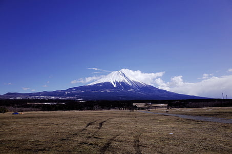 ฤดูหนาว, เท้าชุดฉัน et al, ภูเขาไฟ, ภูเขาไฟฟูจิ, ภูเขา, ธรรมชาติ, ญี่ปุ่น
