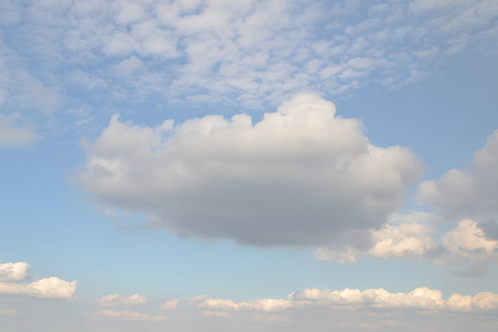 Cloud, Sky, blå, atmosfære, dag, luft, vejr