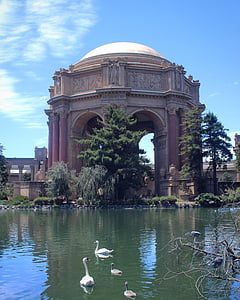Сан-Франциско, Палац мистецтв, купол, ставок, Архітектура