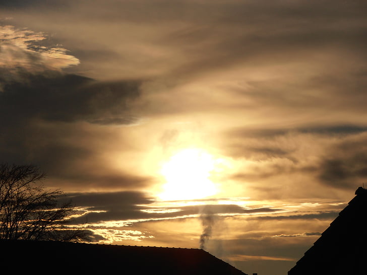 sunrise, sun, morgenstimmung, weinfelden, nature, morning, light