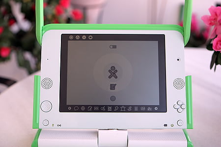 OLPC, datamaskinen, retro, teknologi, trådløs teknologi, Internett, Dataskjerm