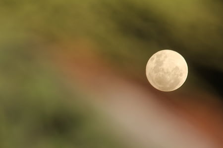 luna, polna luna, noč, nebo, mesečini, lunarni