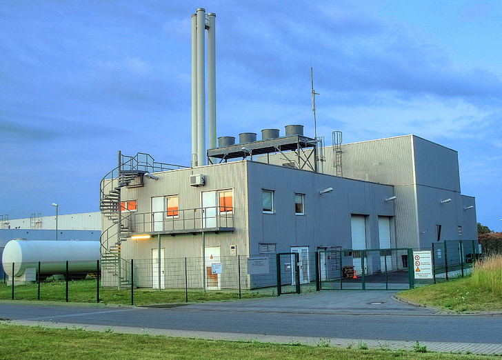 βιομάζα θέρμανση σταθμού, Werl, Γερμανία, ενέργεια, θερμότητας, ανανεώσιμες πηγές, εναλλακτική λύση