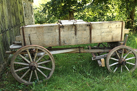 Ladewagen, Landwirtschaft, Bauernhof-Fahrzeug