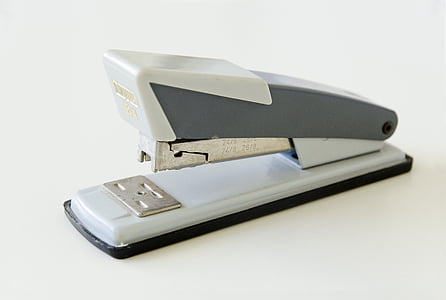 vintage stapler, staple machine, staples, machine, equipment, work, metal