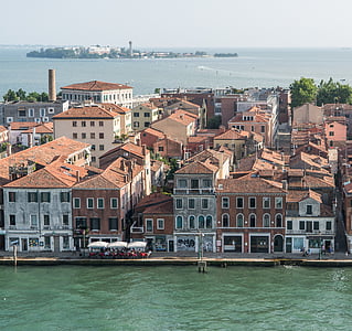 威尼斯, 意大利, 欧洲, 旅行, 运河, 水, 建筑