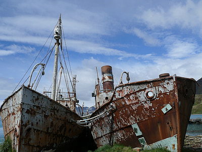 ship wreck, southern ocean, antarctica, whalers, grytvikken, south georgia