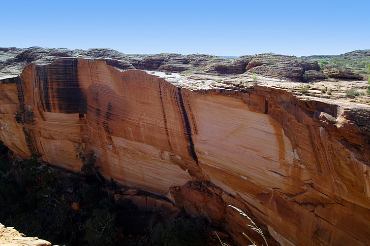 Kings canyon, Australia, Outback, landskapet