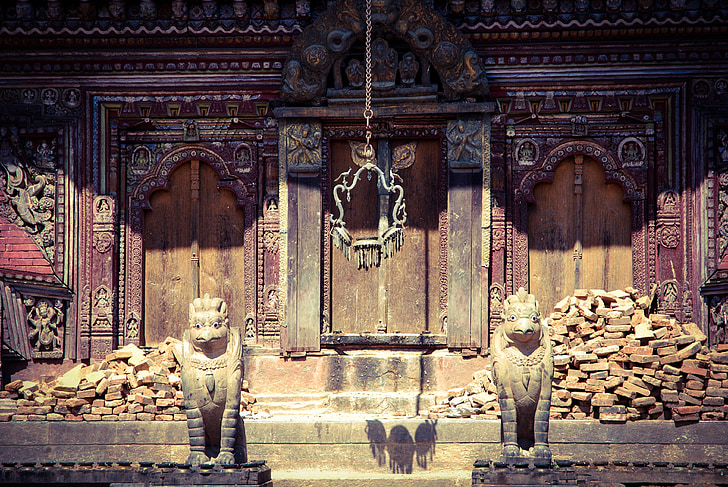 Nepal, Temple, l'hinduisme