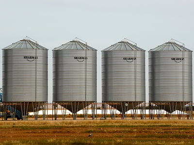 silo, wheat storage, wheat, storage, harvest, agriculture, grain