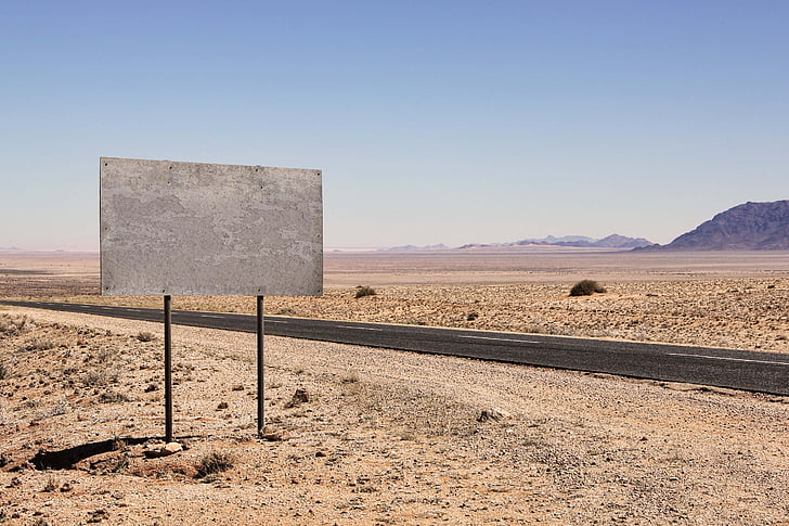 Schild, Straße, Namibia, Info-Tafeln, Zeichen, Hinweis, Richtung