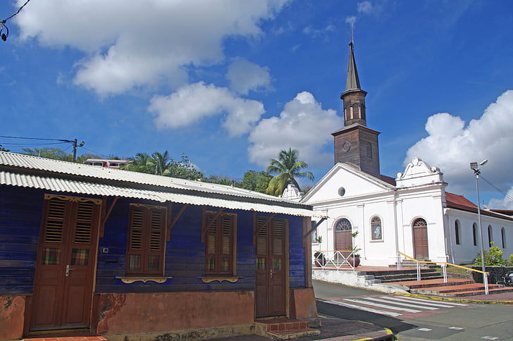 Martinika, bažnyčia, dėžutė, Deimantas