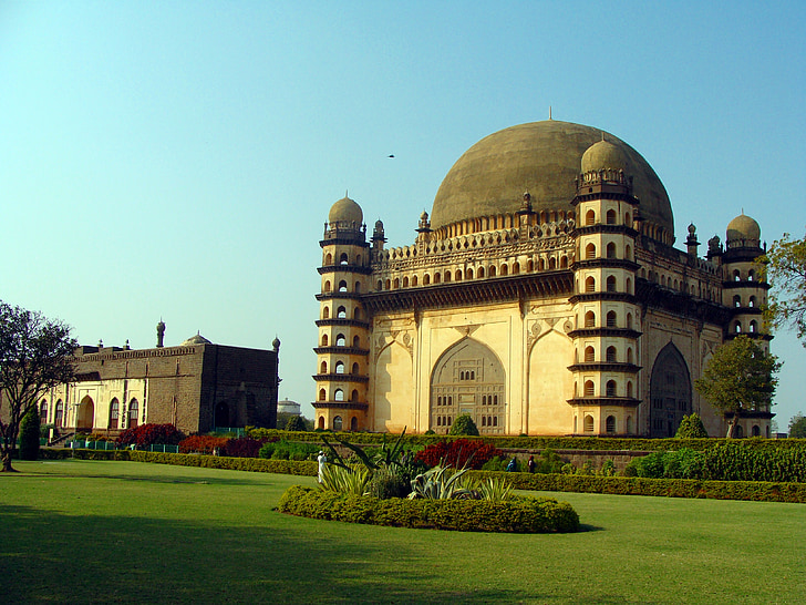 Bijapur, Gol gumbaz, Karnataka, Đài tưởng niệm, Ấn Độ, đi du lịch, lịch sử
