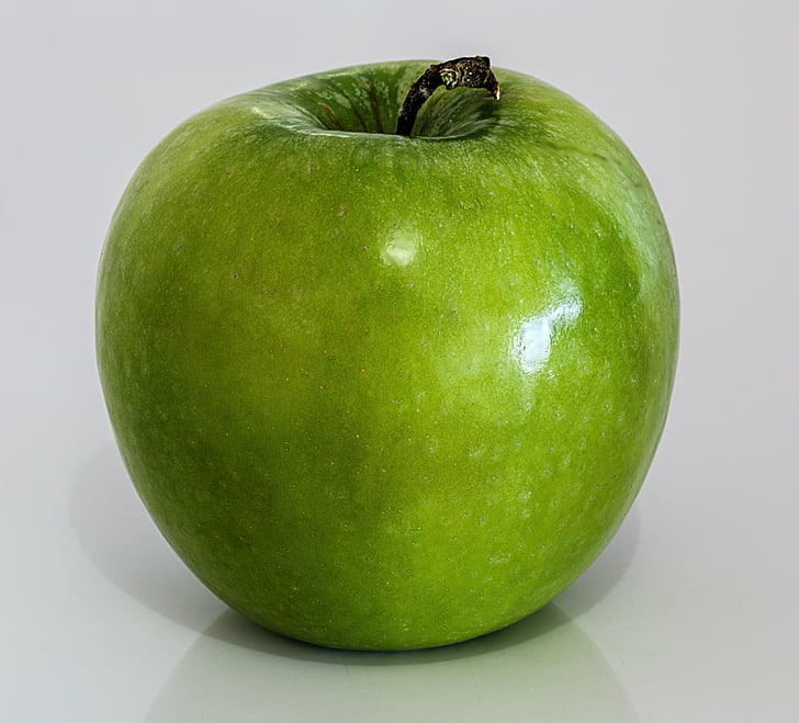 Apple, verde, frutas, saudável, fresco, suculento, comida