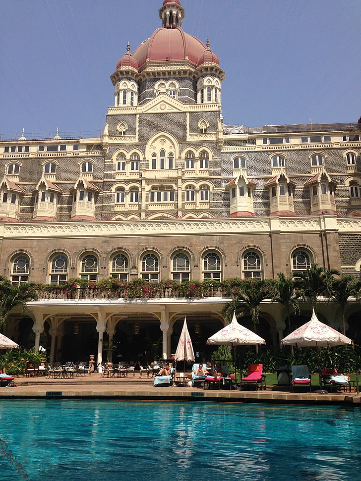 hotel do Taj mahal, Mumbai, piscina