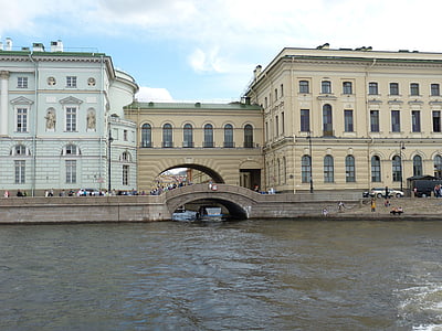 Sankt Peterburg, Rusija, St Peterburg, turizem, zgodovinsko, reka, kanal