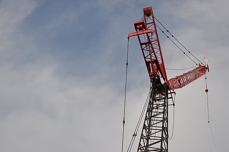 construction, Crane, Sky, chantier de construction, icône de construction, engins de chantier, matériel