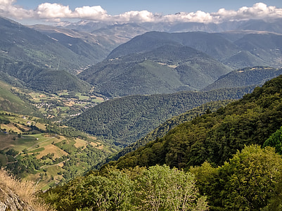 ainava, kalns, Pyrénées