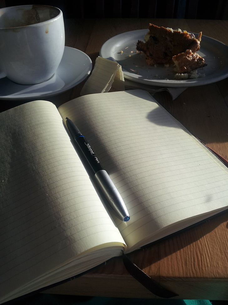pen, Journal, Skrivning, papir, dagbog, Bemærk, side