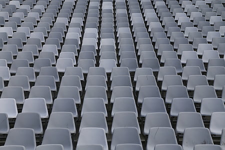 filas de assentos, Sente-se, Auditório, Estádio de futebol, Estádio, bancada central, cidade do cabo