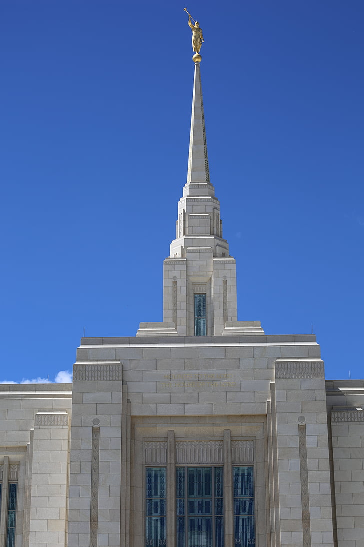 Salt lake city, templom, Utah, Landmark, vallási, Mormon, vallás