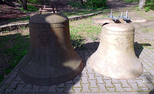 cloches, Bell, guerre, bague, commémorer, monument, Guerre mondiale