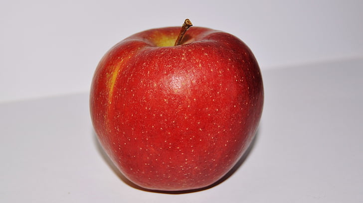 Apple, vermelho, maçã vermelha, saudável, Frisch, frutas, comida