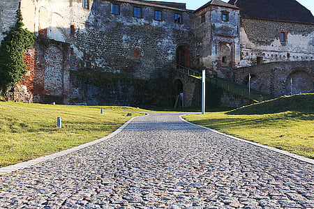 tembok Istana, Castle, Güssing, Burg güssing