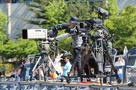 kamera, video, vaizdo kamera, transliavimo, Šaudymas, kameros vyrų, renginys