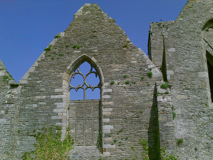l'església, ruïna, eclesiàstica