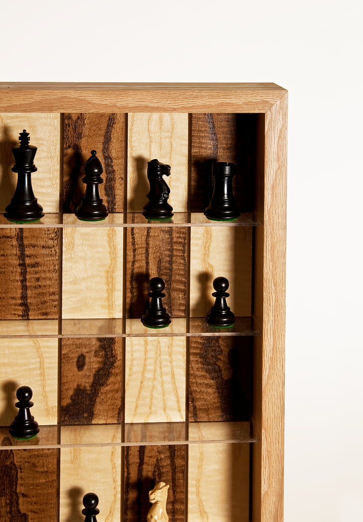 шах затвори, вертикална шахматна, шах, дърво - материал, шахматна дъска, пионка - шахматна фигура