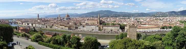 Italia, Firenze, Toscana, arkitektur, Europa, reise, renessansen